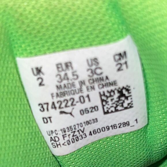 RS-2K Internet Exploring AC Dark Shadow/Fluo Green Size Child 3 - Picture 6 of 7